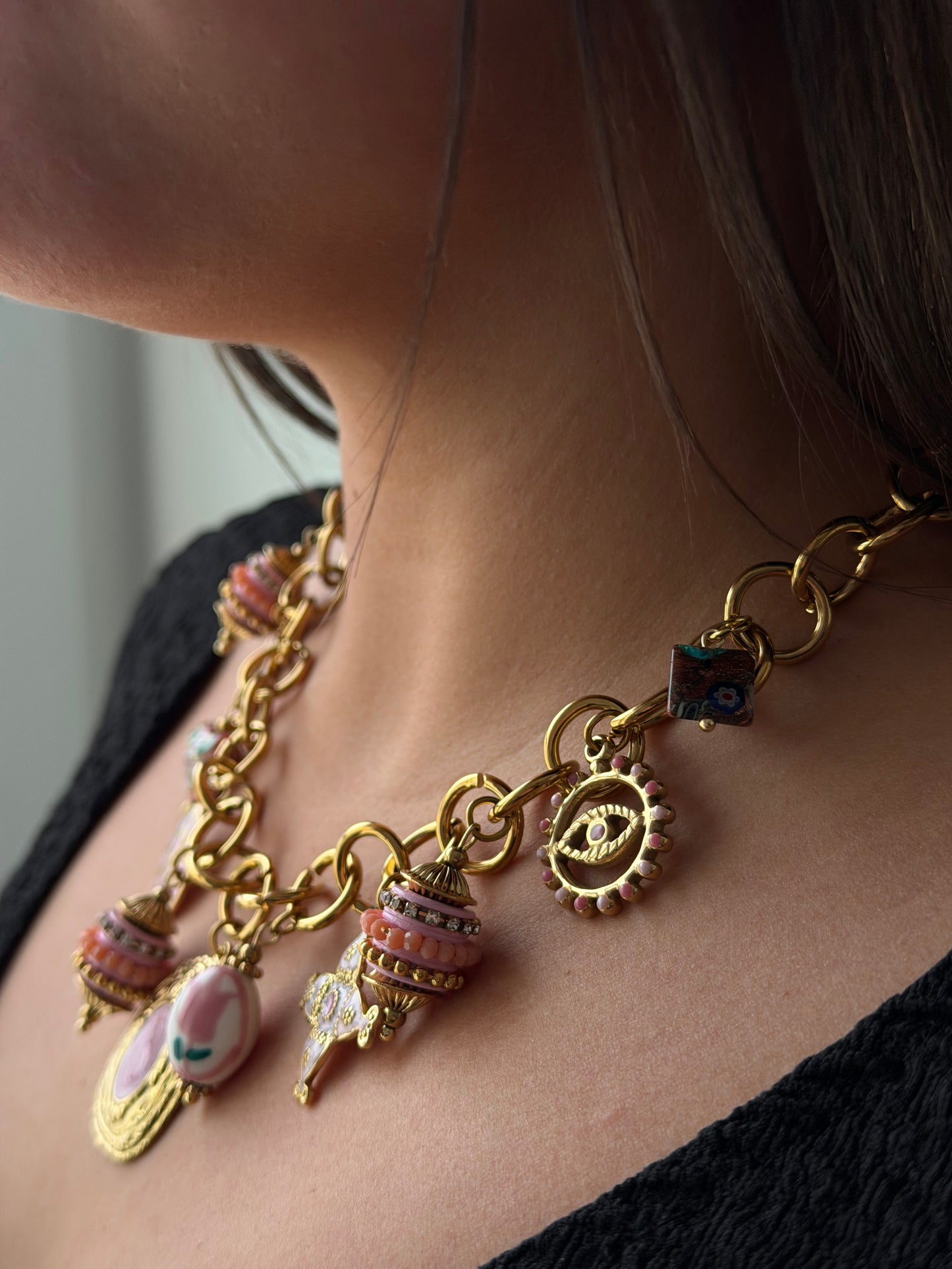 Collier Marbella Rose