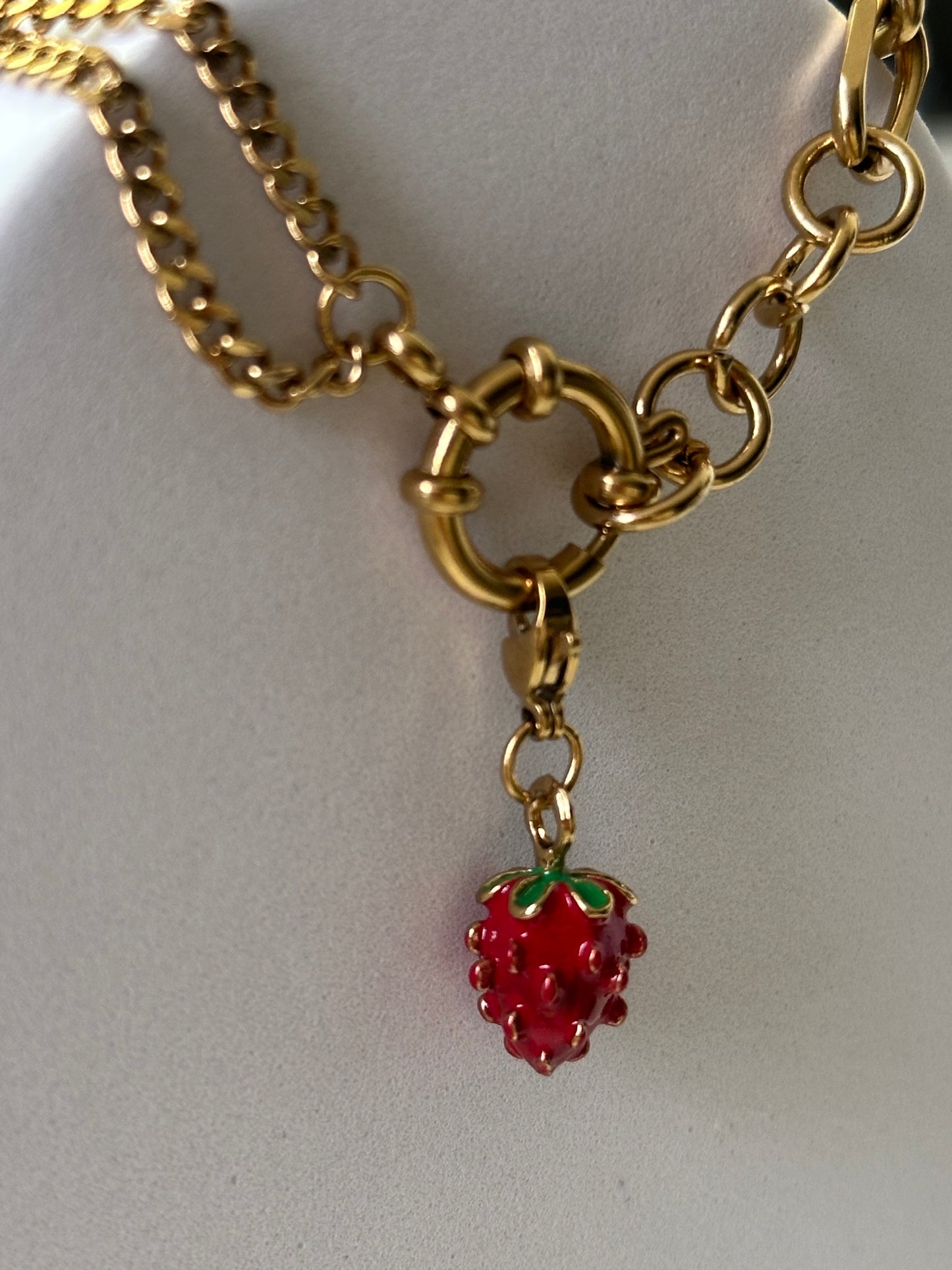 Pendentif Fraise
