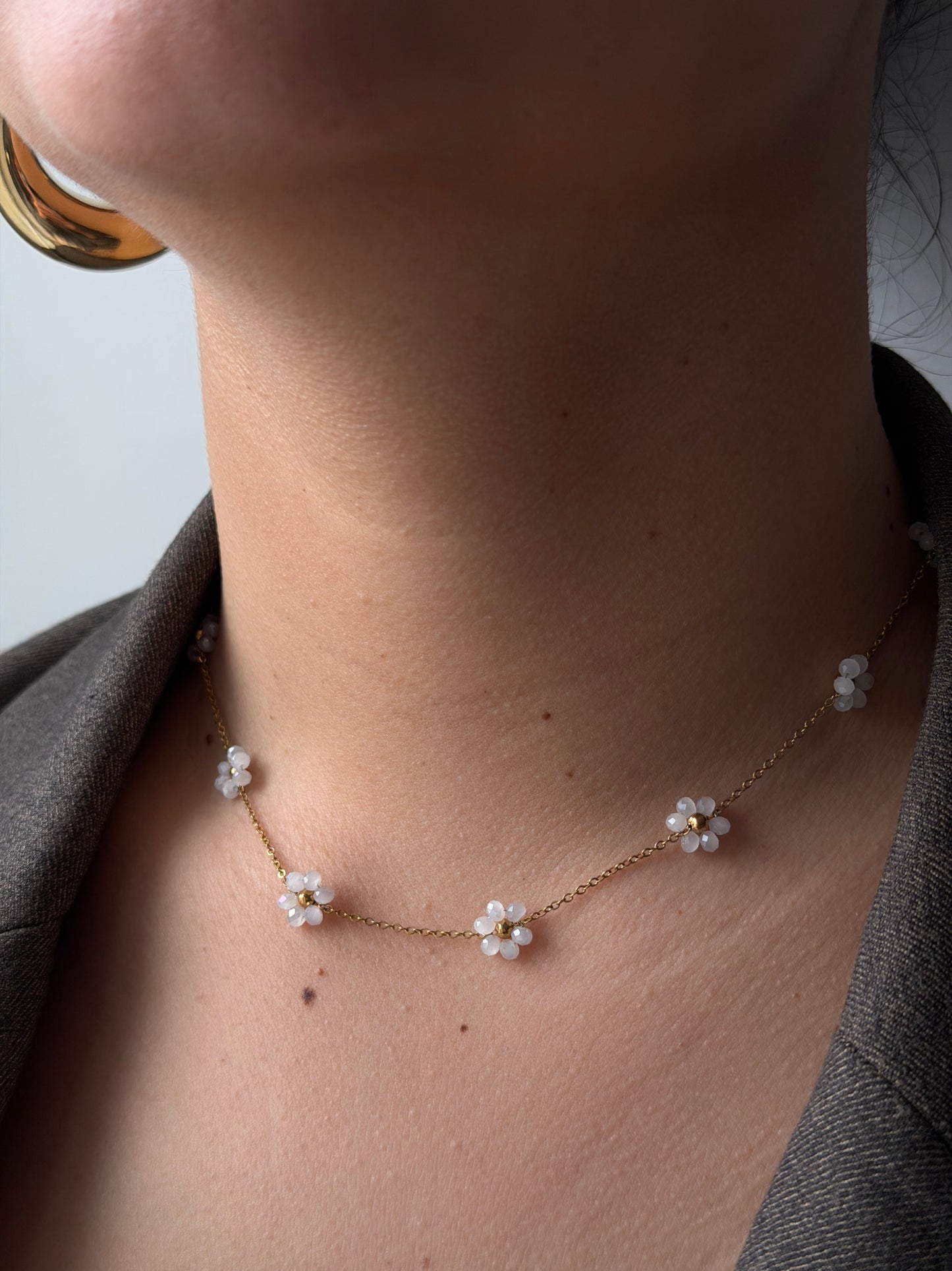 Collier Fleurs