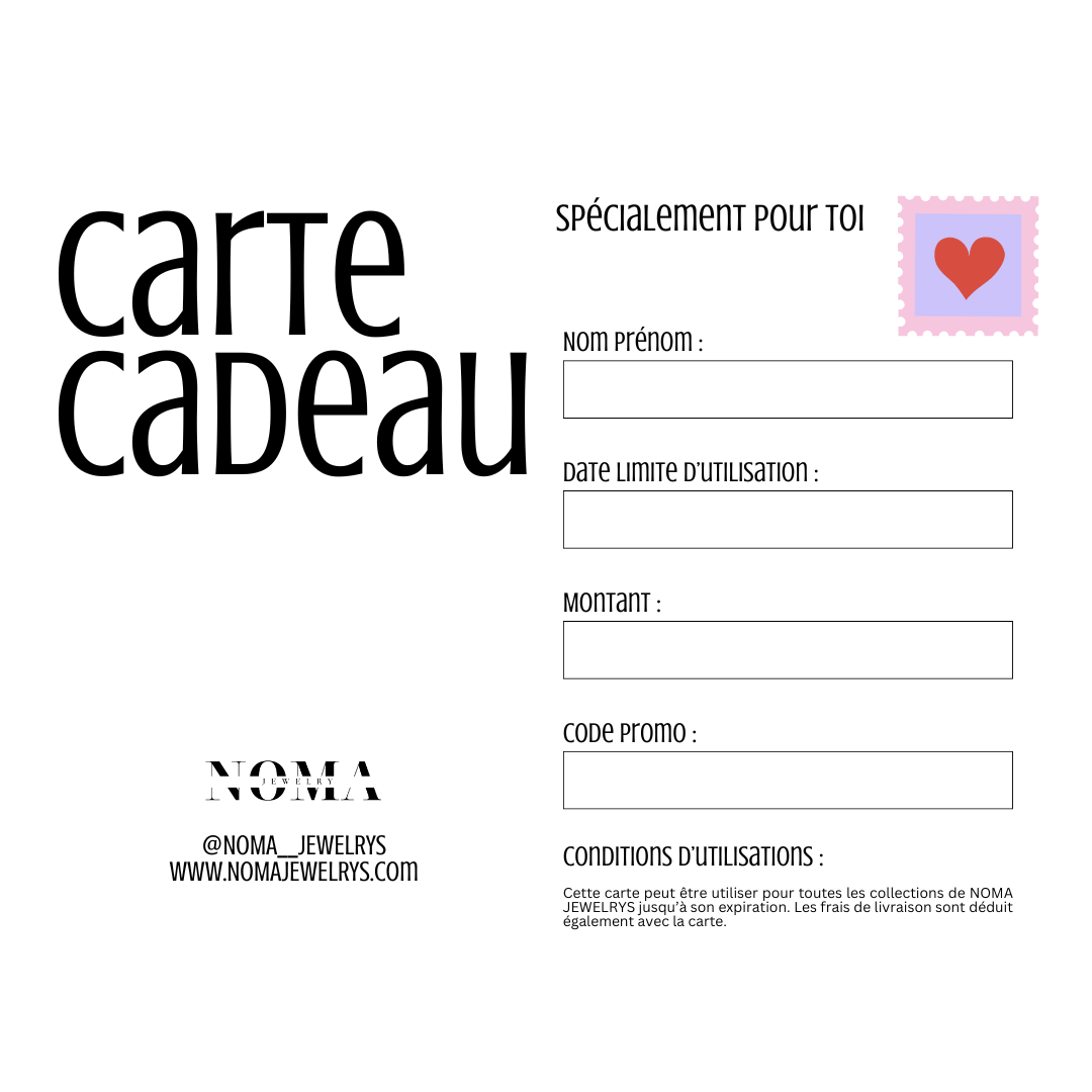 Carte Cadeau