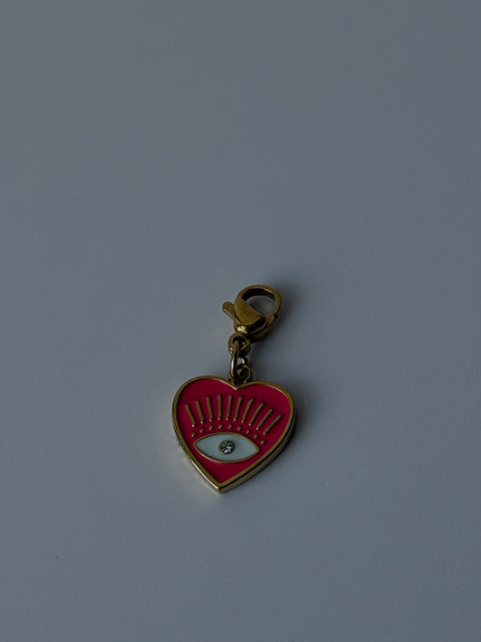 Pendentifs cœur rouge